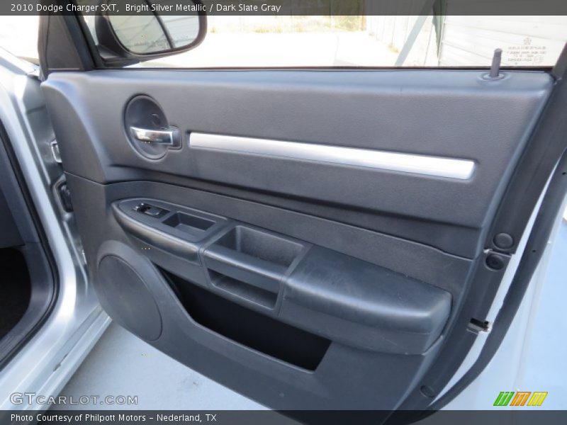 Bright Silver Metallic / Dark Slate Gray 2010 Dodge Charger SXT