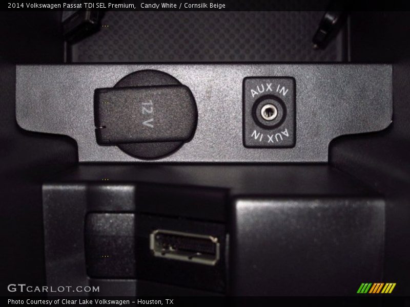 Candy White / Cornsilk Beige 2014 Volkswagen Passat TDI SEL Premium