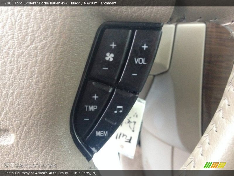 Black / Medium Parchment 2005 Ford Explorer Eddie Bauer 4x4
