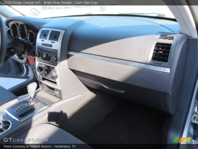 Bright Silver Metallic / Dark Slate Gray 2010 Dodge Charger SXT