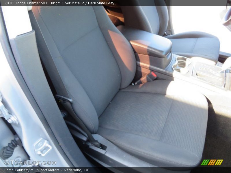 Bright Silver Metallic / Dark Slate Gray 2010 Dodge Charger SXT