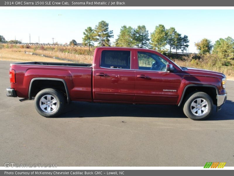  2014 Sierra 1500 SLE Crew Cab Sonoma Red Metallic