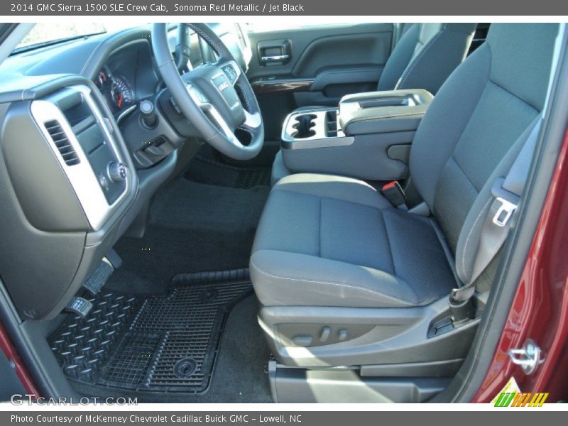 Sonoma Red Metallic / Jet Black 2014 GMC Sierra 1500 SLE Crew Cab