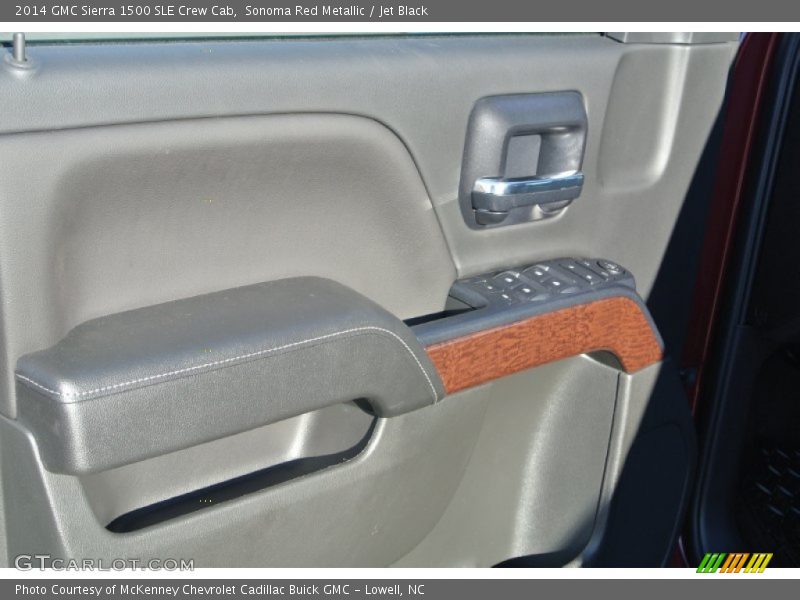 Sonoma Red Metallic / Jet Black 2014 GMC Sierra 1500 SLE Crew Cab