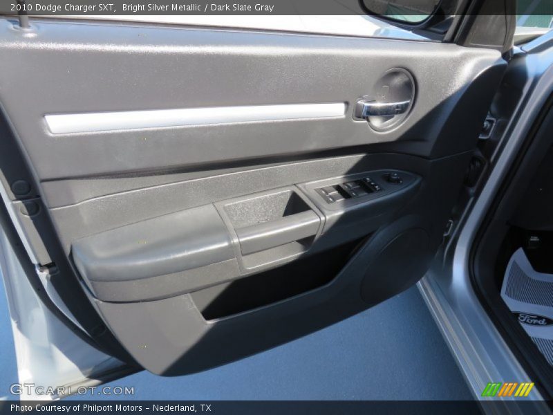 Bright Silver Metallic / Dark Slate Gray 2010 Dodge Charger SXT