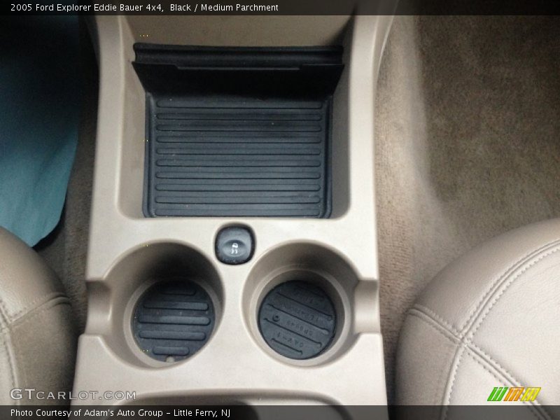 Black / Medium Parchment 2005 Ford Explorer Eddie Bauer 4x4
