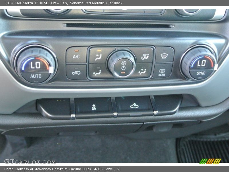 Sonoma Red Metallic / Jet Black 2014 GMC Sierra 1500 SLE Crew Cab