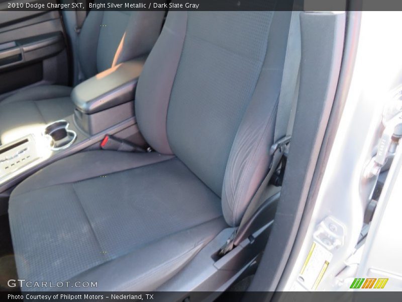 Bright Silver Metallic / Dark Slate Gray 2010 Dodge Charger SXT