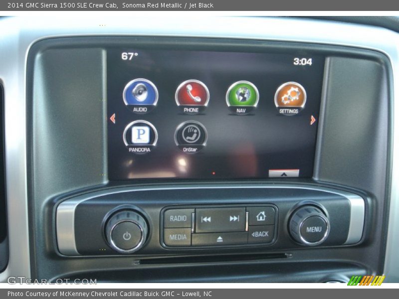 Sonoma Red Metallic / Jet Black 2014 GMC Sierra 1500 SLE Crew Cab