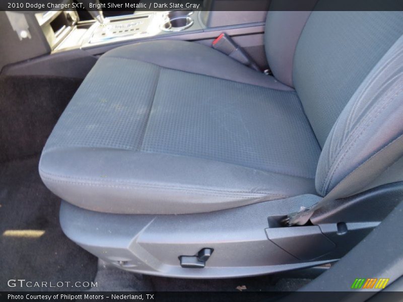 Bright Silver Metallic / Dark Slate Gray 2010 Dodge Charger SXT