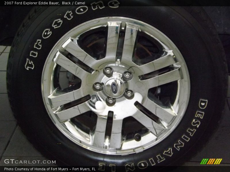Black / Camel 2007 Ford Explorer Eddie Bauer
