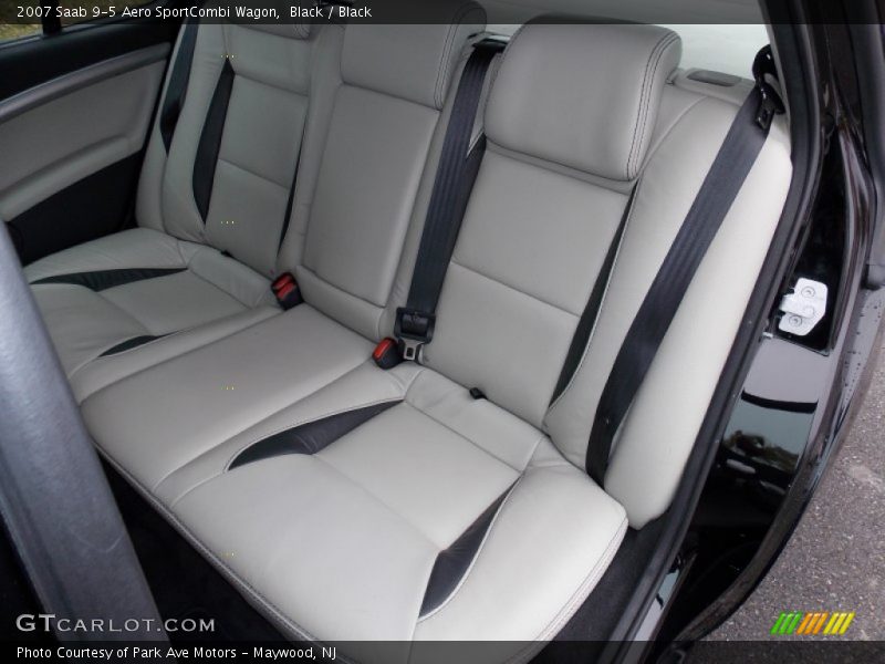 Black / Black 2007 Saab 9-5 Aero SportCombi Wagon