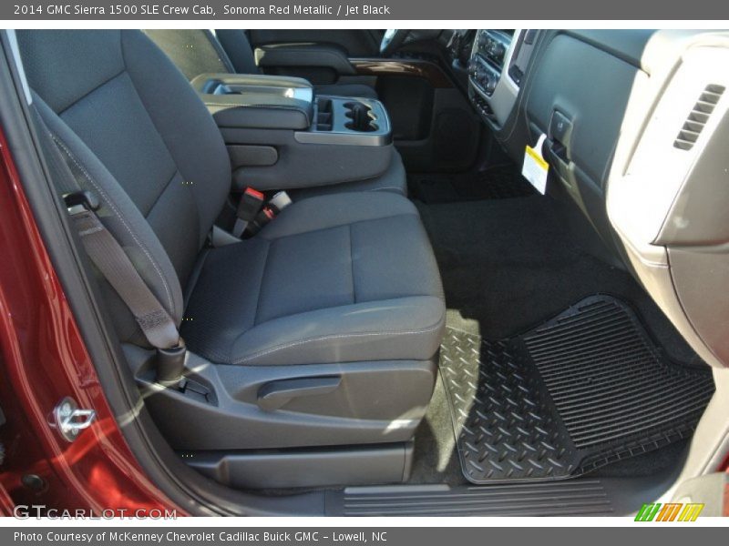 Sonoma Red Metallic / Jet Black 2014 GMC Sierra 1500 SLE Crew Cab