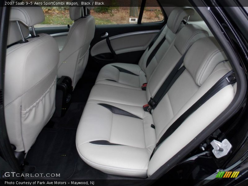 Black / Black 2007 Saab 9-5 Aero SportCombi Wagon