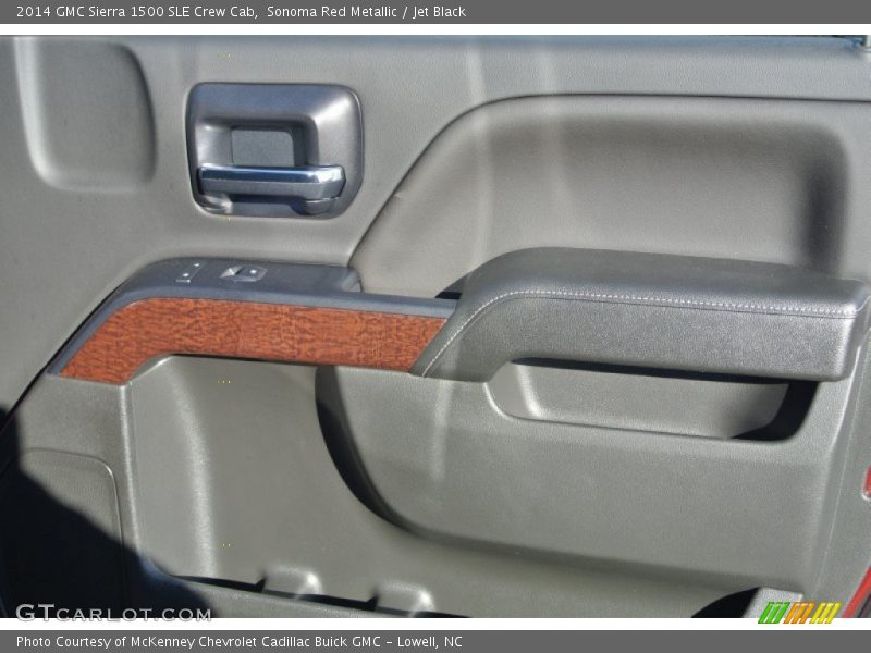 Sonoma Red Metallic / Jet Black 2014 GMC Sierra 1500 SLE Crew Cab