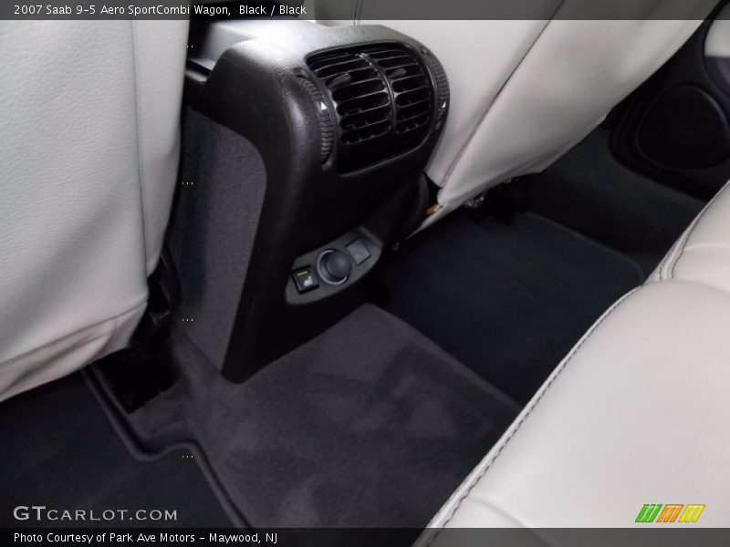 Black / Black 2007 Saab 9-5 Aero SportCombi Wagon
