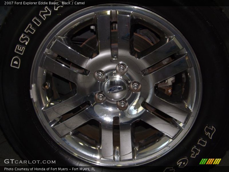 Black / Camel 2007 Ford Explorer Eddie Bauer