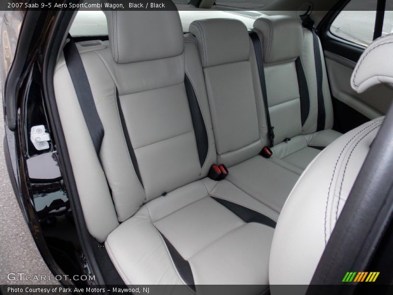 Black / Black 2007 Saab 9-5 Aero SportCombi Wagon