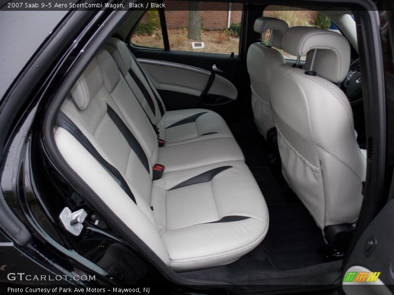 Black / Black 2007 Saab 9-5 Aero SportCombi Wagon