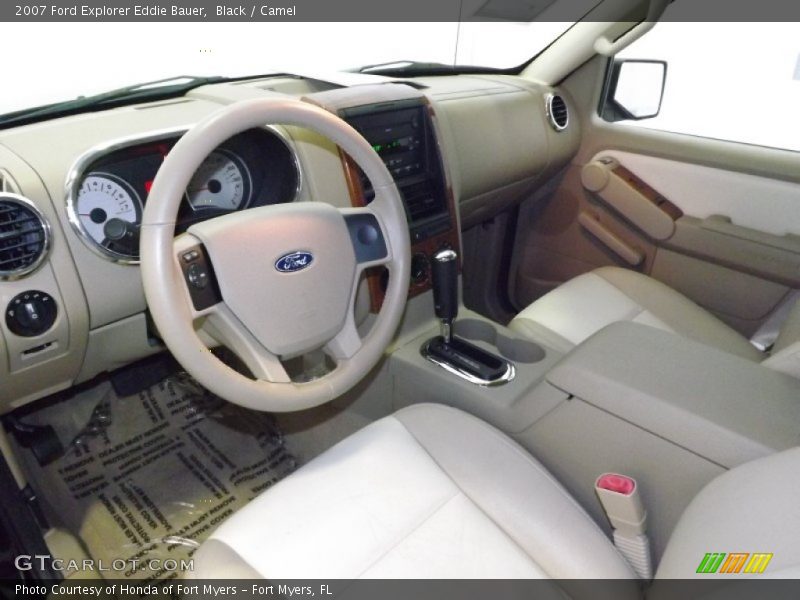 Black / Camel 2007 Ford Explorer Eddie Bauer