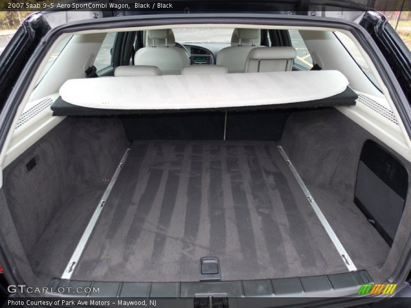 Black / Black 2007 Saab 9-5 Aero SportCombi Wagon