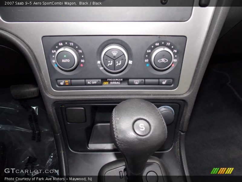 Black / Black 2007 Saab 9-5 Aero SportCombi Wagon