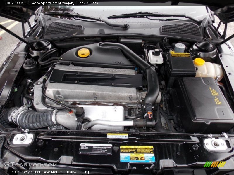 Black / Black 2007 Saab 9-5 Aero SportCombi Wagon