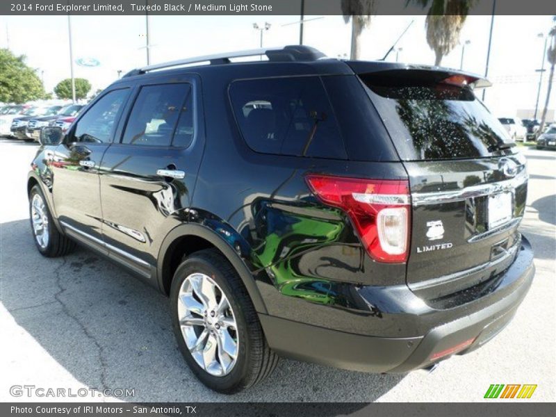 Tuxedo Black / Medium Light Stone 2014 Ford Explorer Limited
