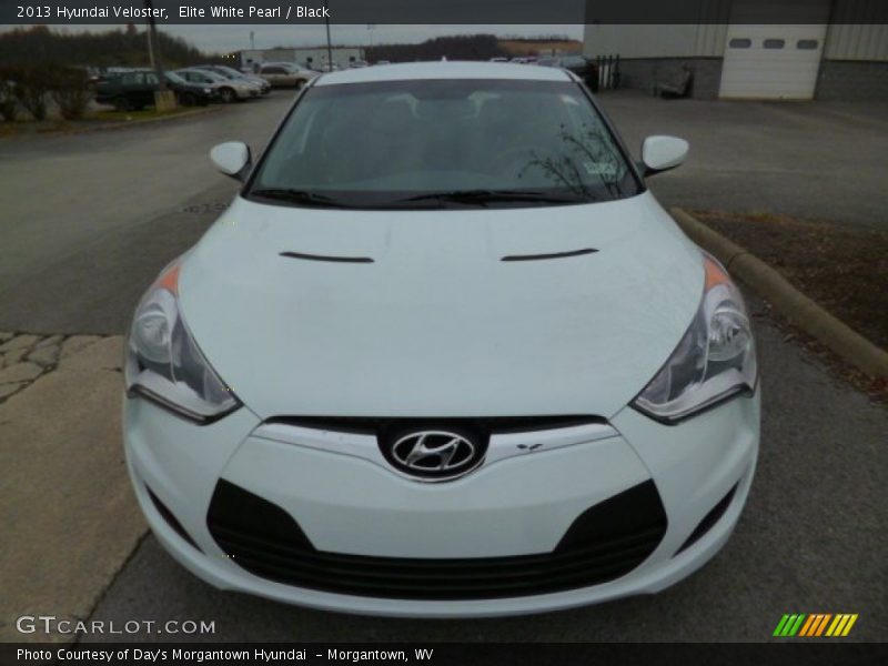 Elite White Pearl / Black 2013 Hyundai Veloster