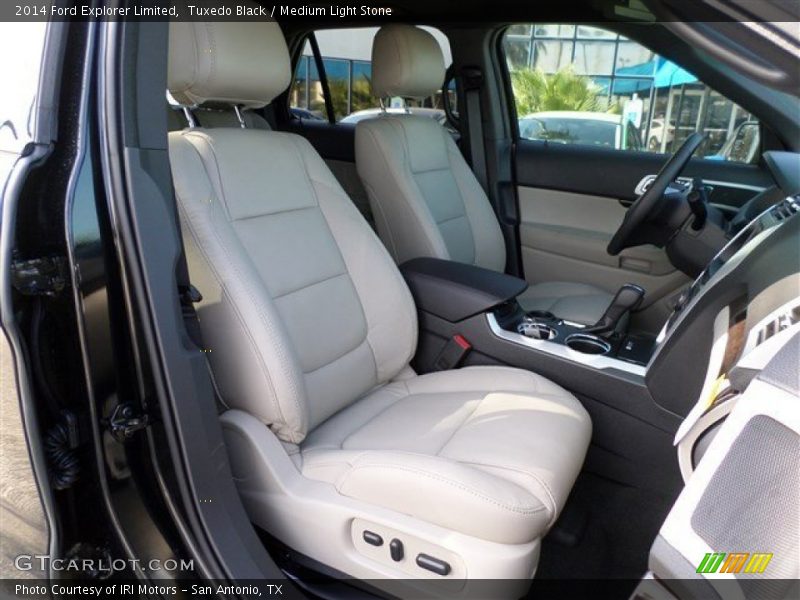Tuxedo Black / Medium Light Stone 2014 Ford Explorer Limited