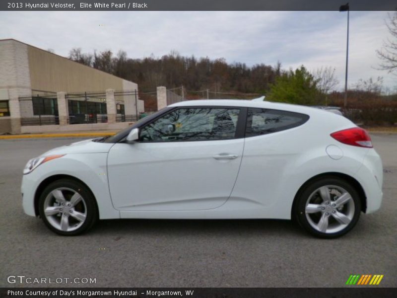 Elite White Pearl / Black 2013 Hyundai Veloster