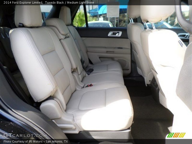 Tuxedo Black / Medium Light Stone 2014 Ford Explorer Limited
