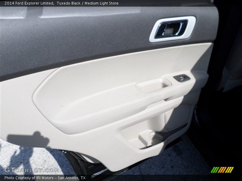 Tuxedo Black / Medium Light Stone 2014 Ford Explorer Limited