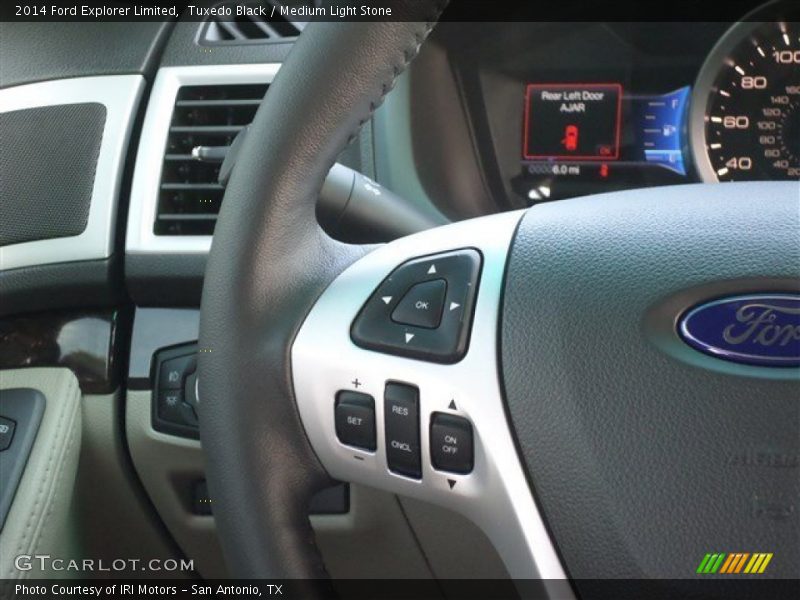 Tuxedo Black / Medium Light Stone 2014 Ford Explorer Limited