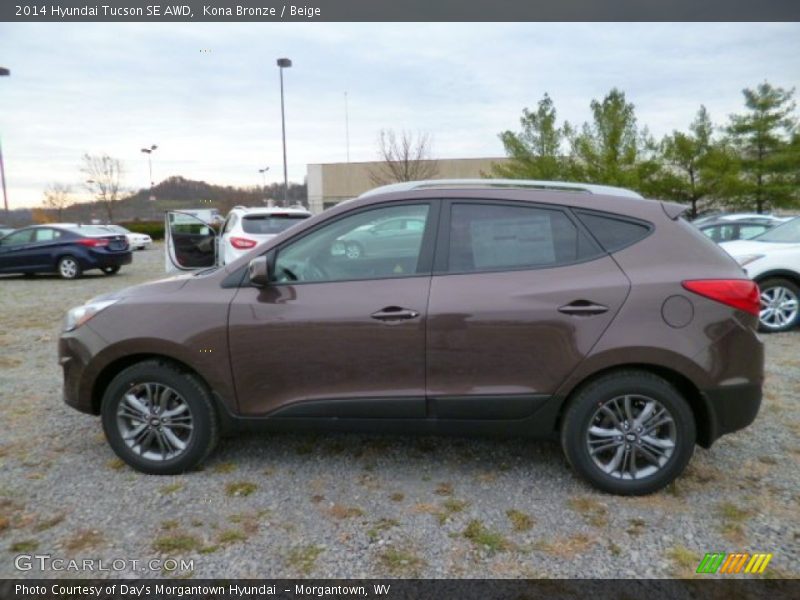  2014 Tucson SE AWD Kona Bronze