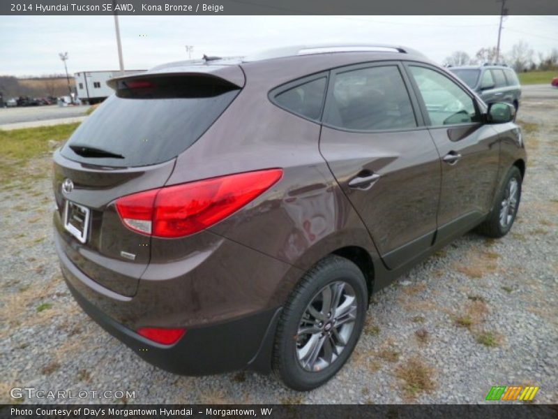  2014 Tucson SE AWD Kona Bronze