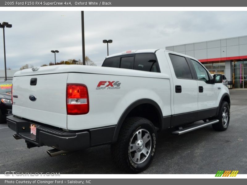 Oxford White / Black 2005 Ford F150 FX4 SuperCrew 4x4