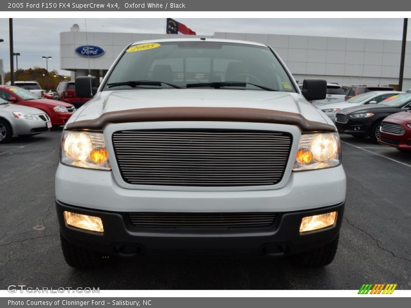 Oxford White / Black 2005 Ford F150 FX4 SuperCrew 4x4