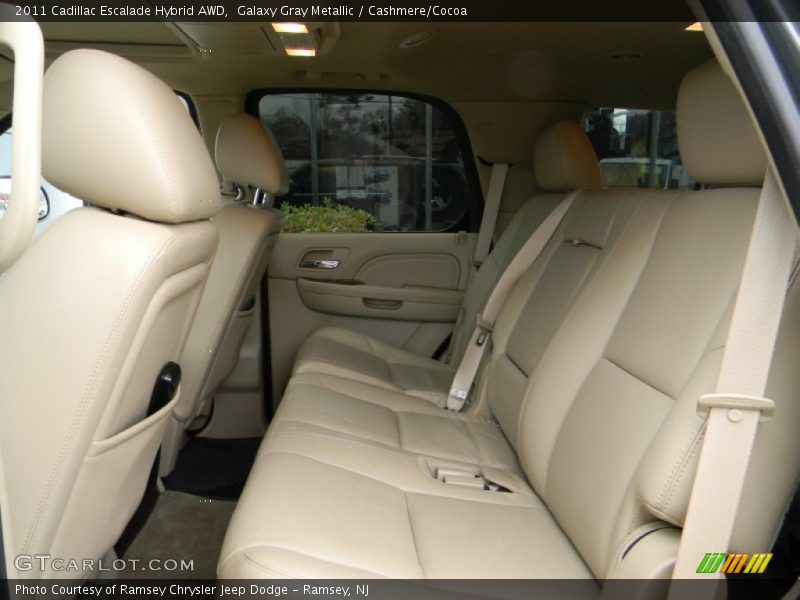 Galaxy Gray Metallic / Cashmere/Cocoa 2011 Cadillac Escalade Hybrid AWD