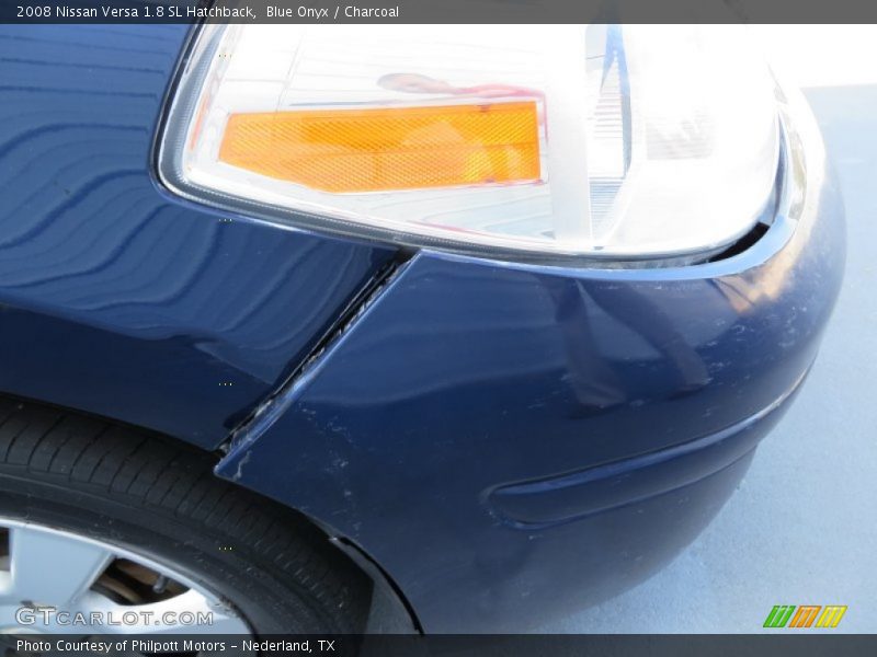 Blue Onyx / Charcoal 2008 Nissan Versa 1.8 SL Hatchback