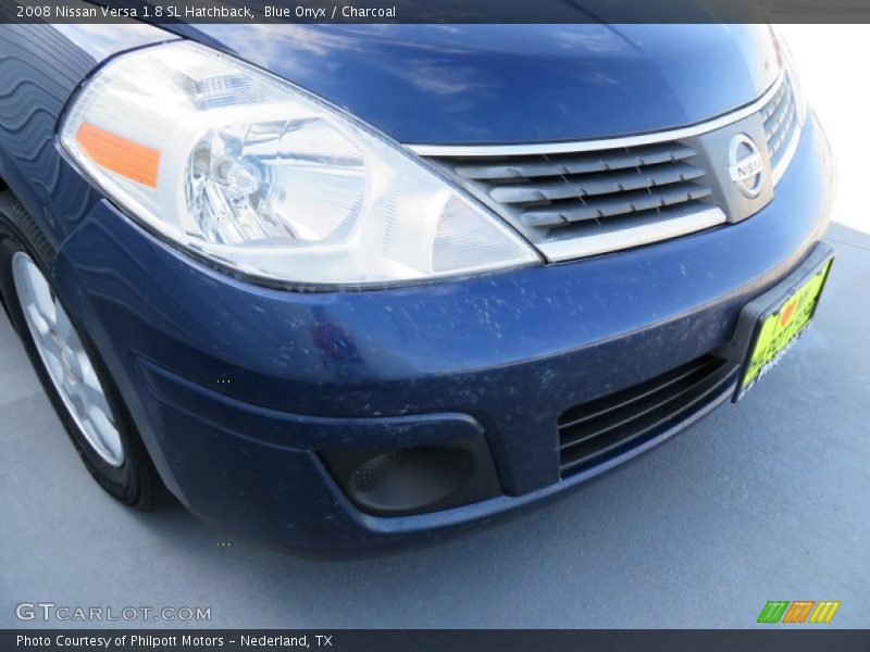 Blue Onyx / Charcoal 2008 Nissan Versa 1.8 SL Hatchback
