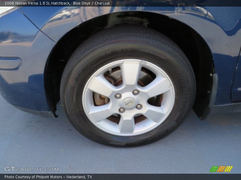 Blue Onyx / Charcoal 2008 Nissan Versa 1.8 SL Hatchback