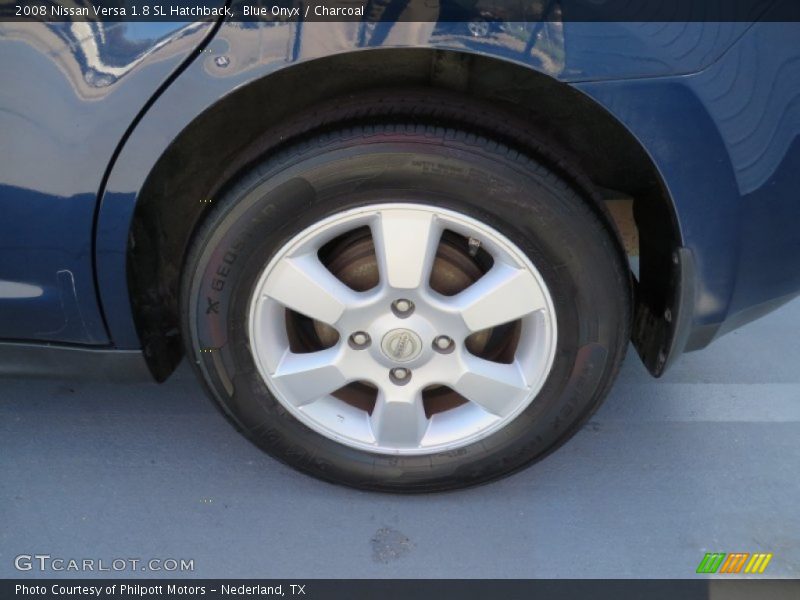 Blue Onyx / Charcoal 2008 Nissan Versa 1.8 SL Hatchback