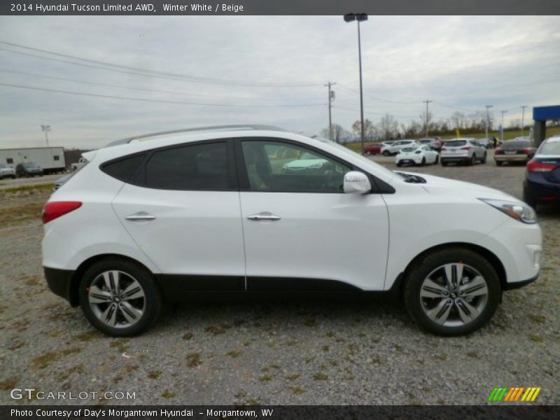 2014 Tucson Limited AWD Winter White