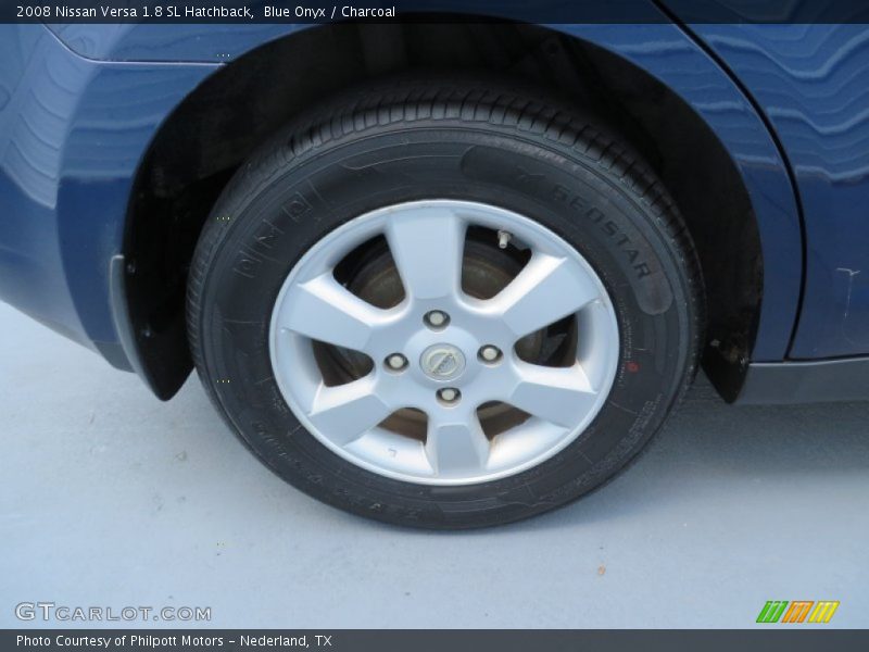 Blue Onyx / Charcoal 2008 Nissan Versa 1.8 SL Hatchback
