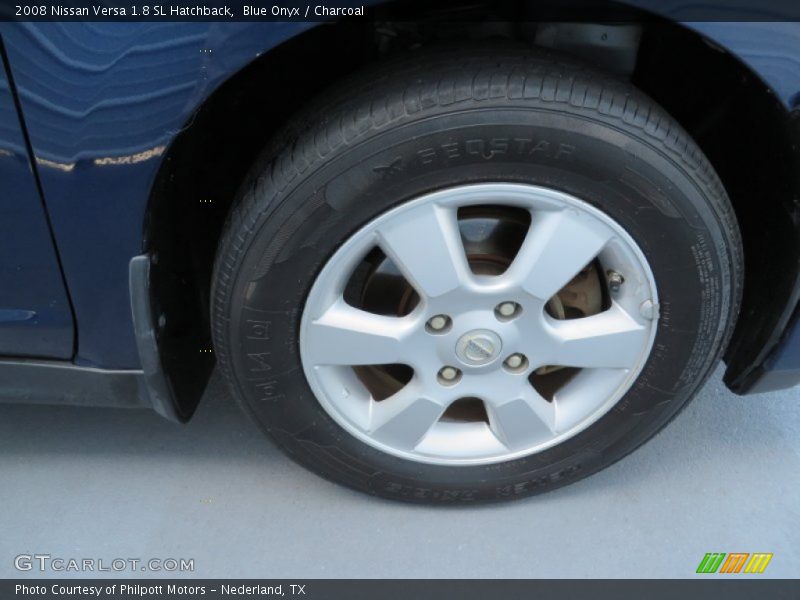 Blue Onyx / Charcoal 2008 Nissan Versa 1.8 SL Hatchback