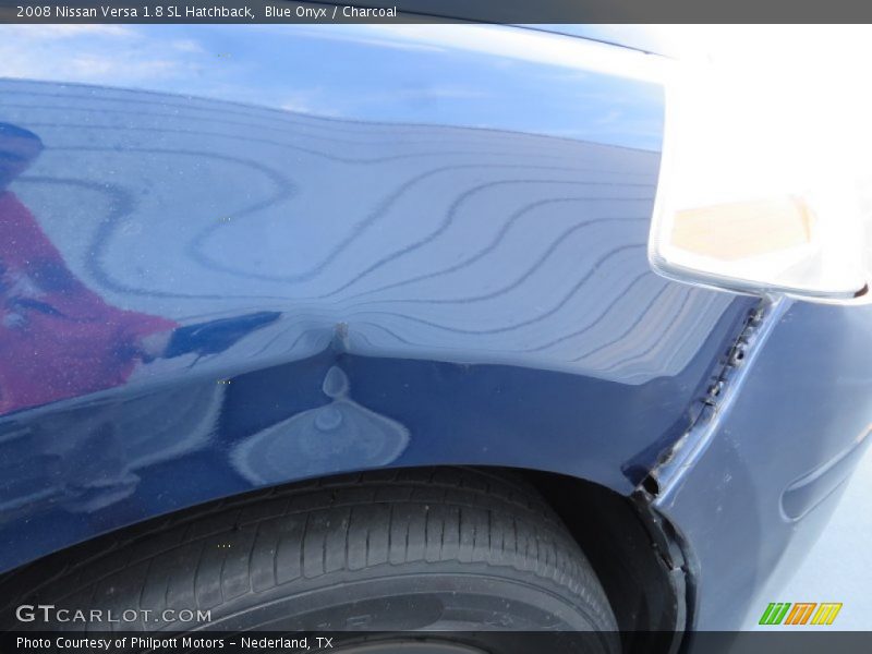 Blue Onyx / Charcoal 2008 Nissan Versa 1.8 SL Hatchback