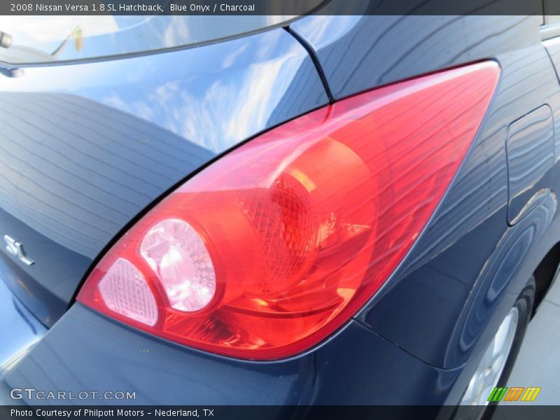 Blue Onyx / Charcoal 2008 Nissan Versa 1.8 SL Hatchback