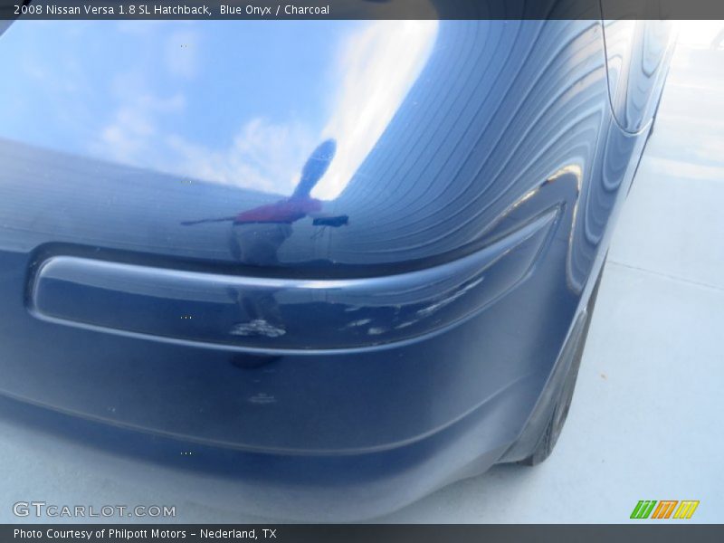 Blue Onyx / Charcoal 2008 Nissan Versa 1.8 SL Hatchback