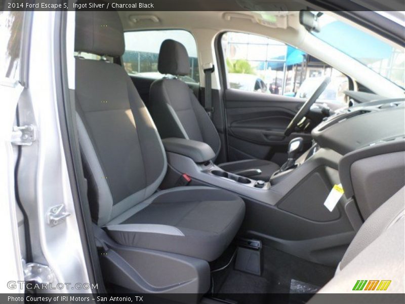 Ingot Silver / Charcoal Black 2014 Ford Escape S